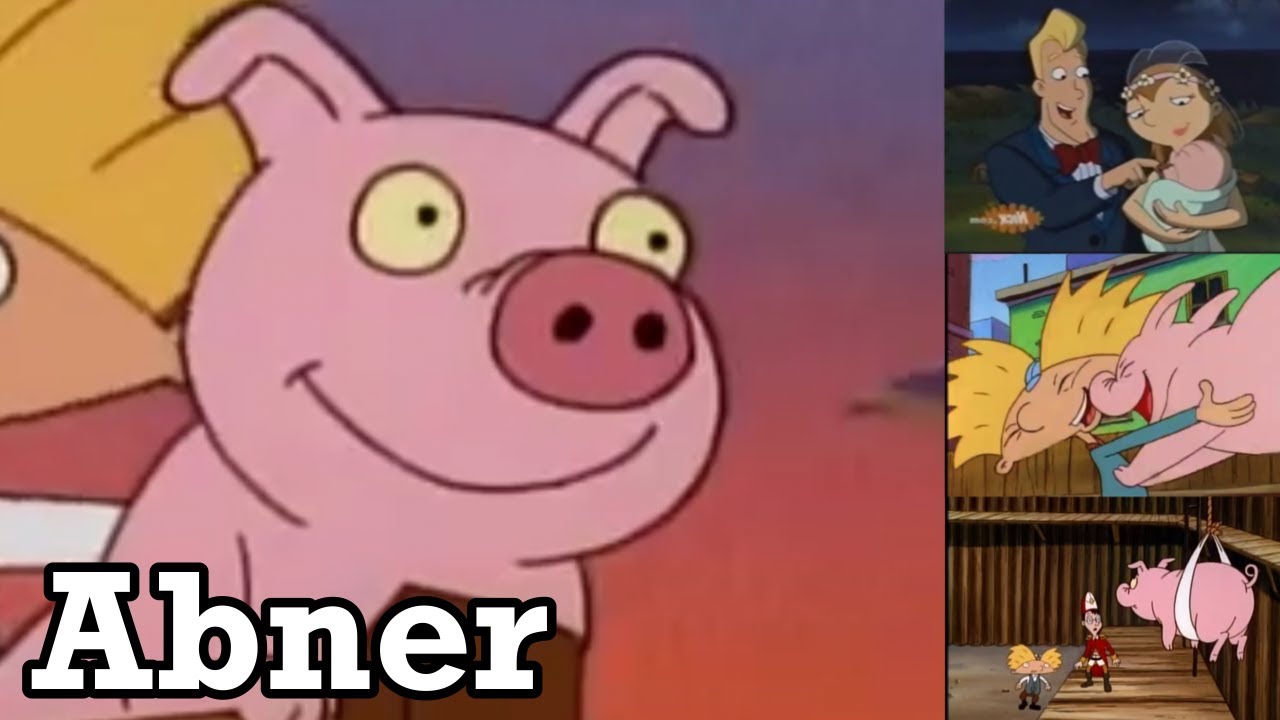 Hey Arnold! Abner Character Analysis - Arnold’s Pet & Best Friend 🐷 [E.52]