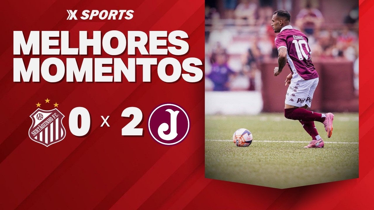 SERT&Atilde;OZINHO 0 X 2 JUVENTUS- MELHORES MOMENTOS