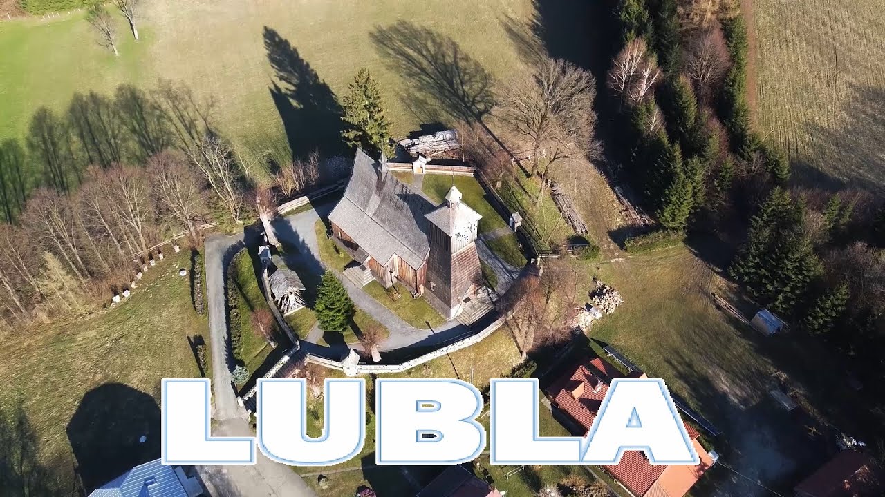 LUBLA Z DRONA -  KOŚCIÓŁ