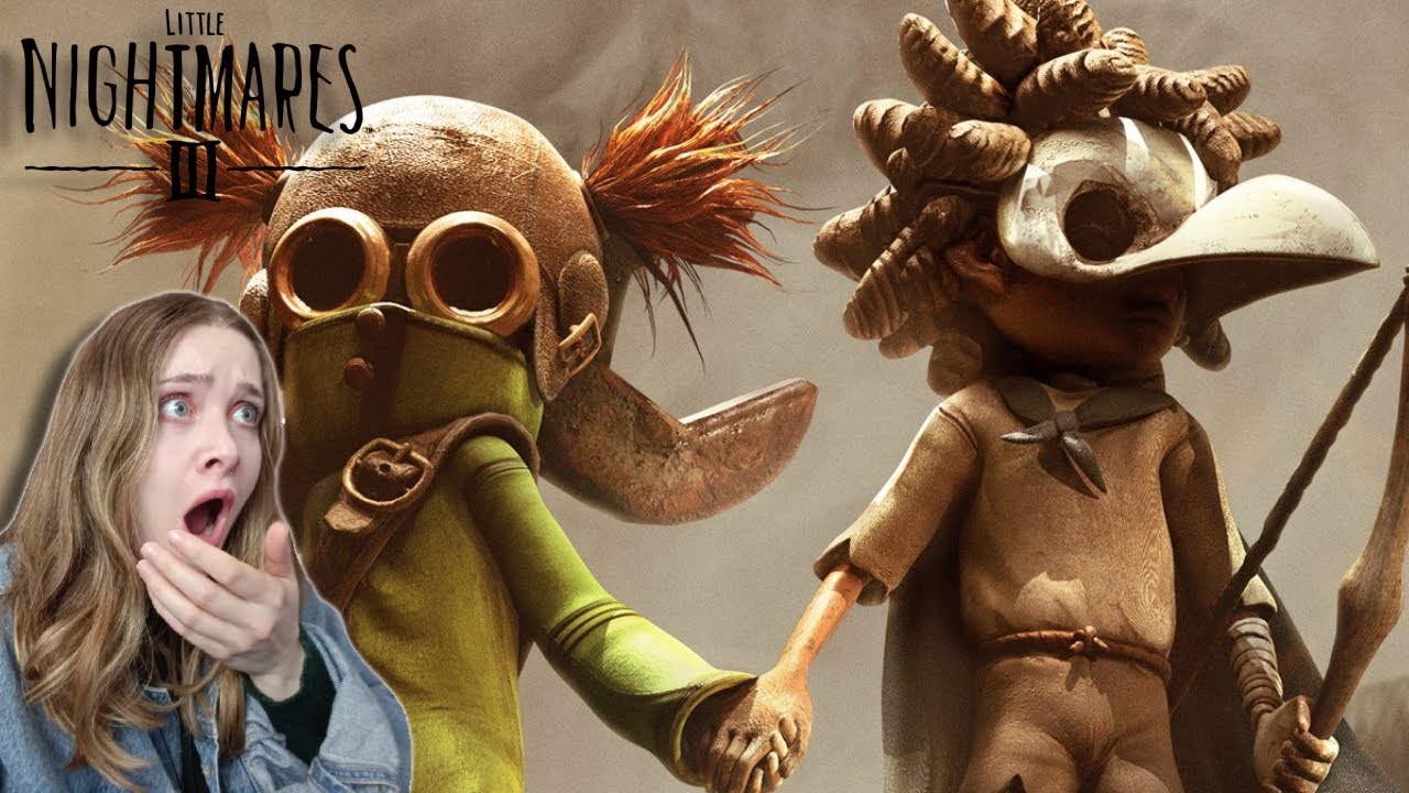 THIS GAME IS TERRIFYING | Little Nightmares 3 [Full Game] ft @diamondollie