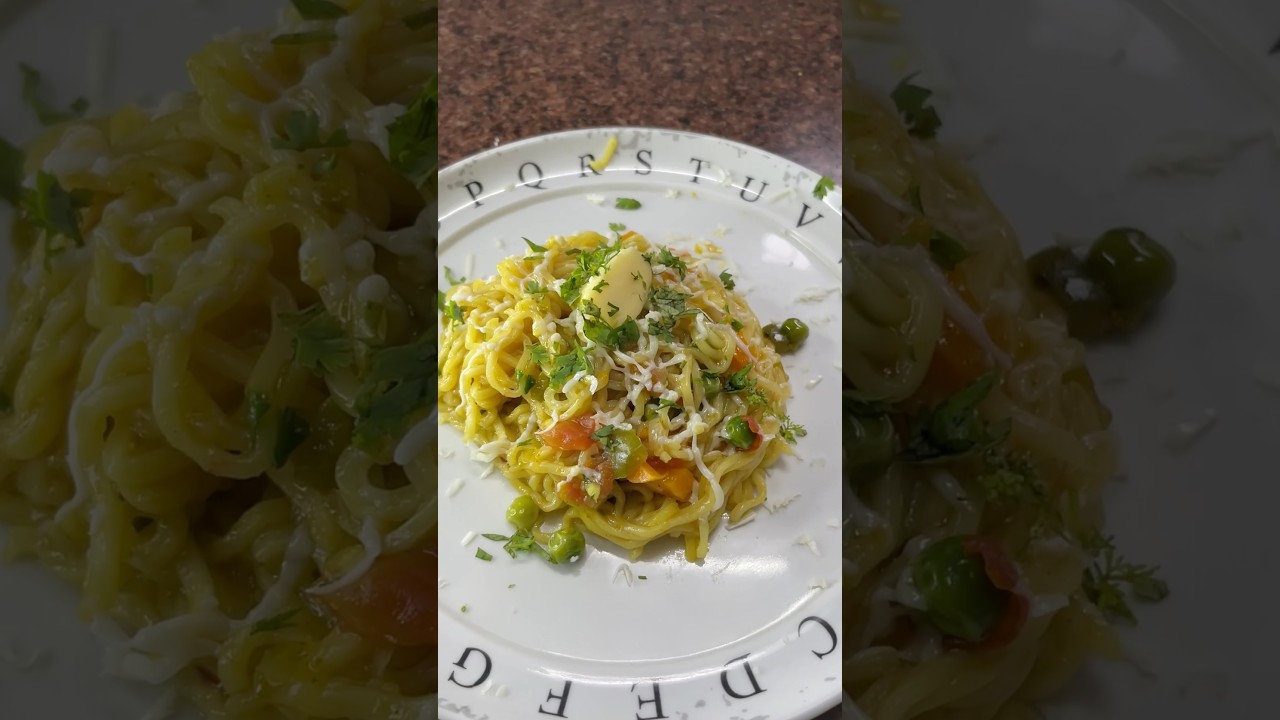 Day 34/Maggie..🍜#shorts #cheesemaggi #recipevlog #vjsingh12