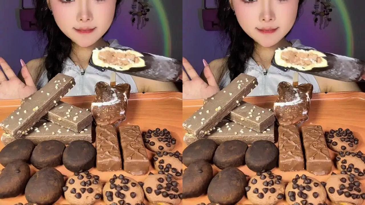 Clearing a small inventory chocolate series late night snacking food stress relief sounds
