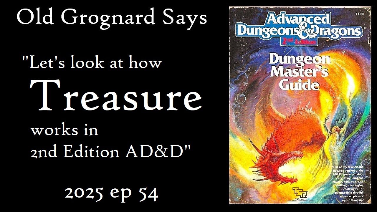 AD&D 2nd Edition: How Treasure Works