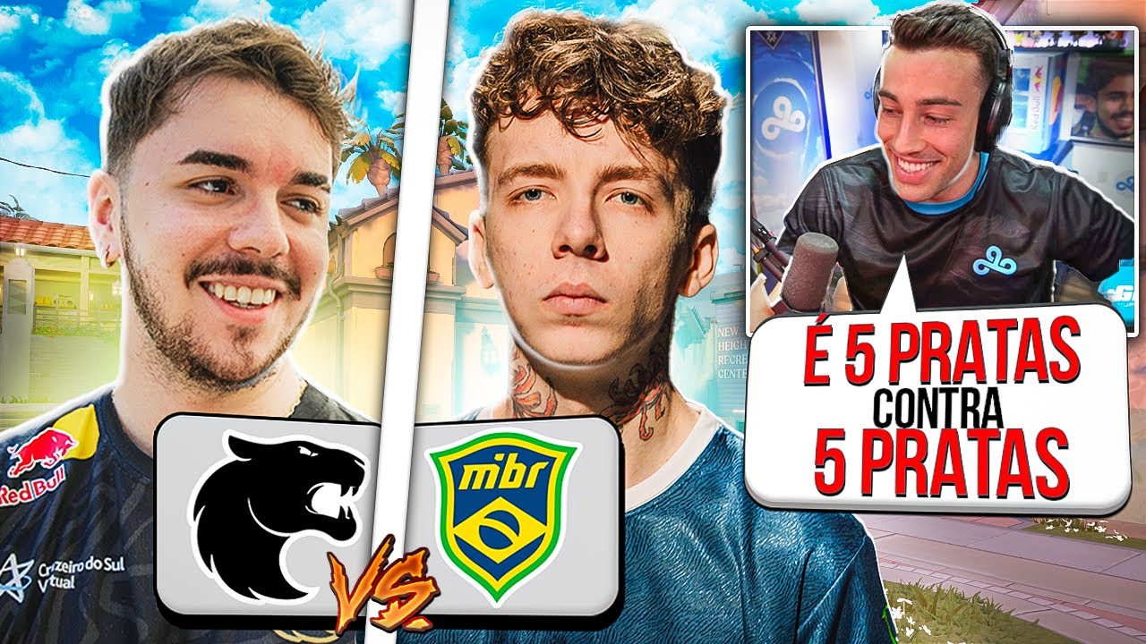 TCK e F0RSAKEN FICARAM MALUCOS REAGINDO AS ENTREGADAS do MIBR x FURIA (Melhores Momentos)