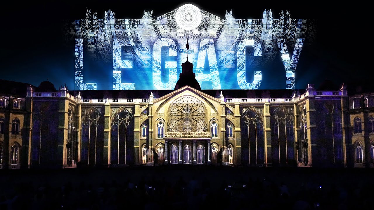 LEGACY - Projection Mapping on Palace of Karlsruhe for Schlosslichtspiele 2016 by Maxin10sity (4K)