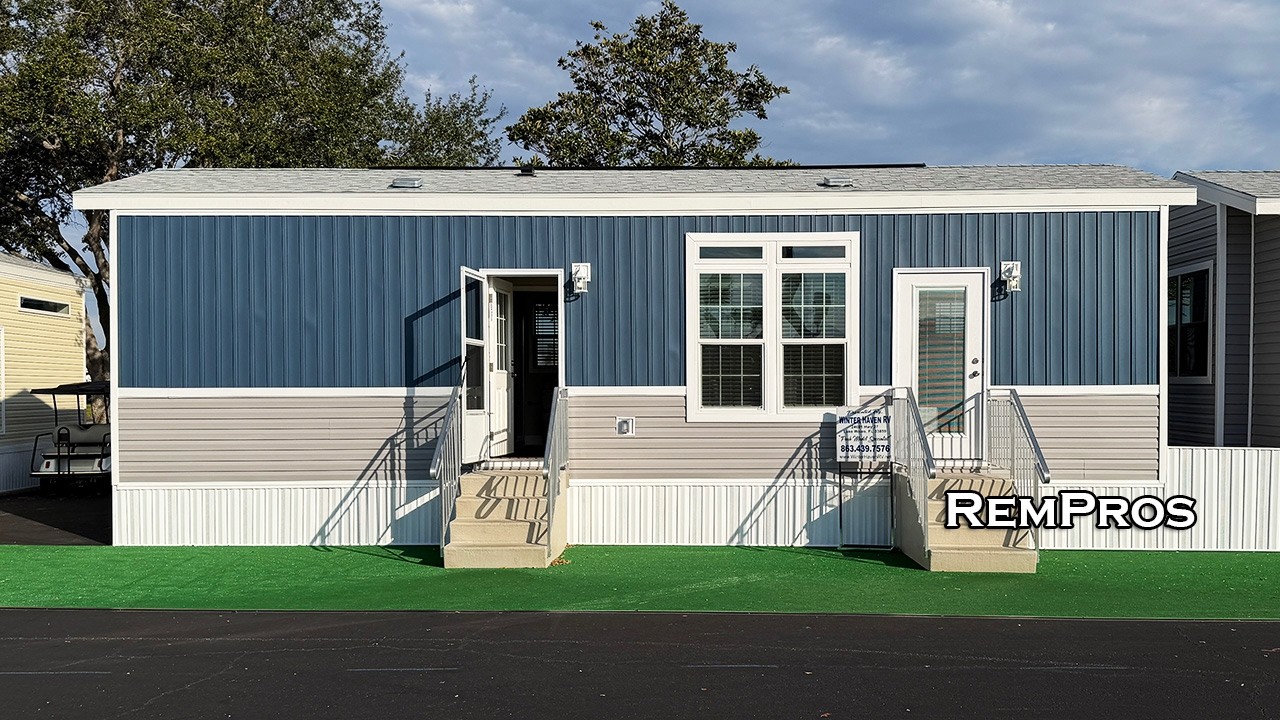 Skyline Park Model 499 sq ft manufactured home design