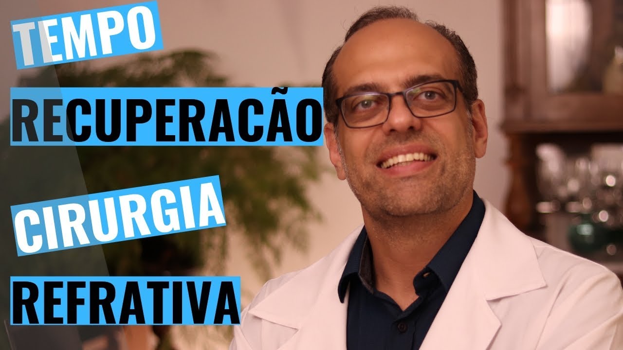 RECUPERAÇÃO  PÓS OPERATÓRIO CIRURGIA REFRATIVA PRK LASIK