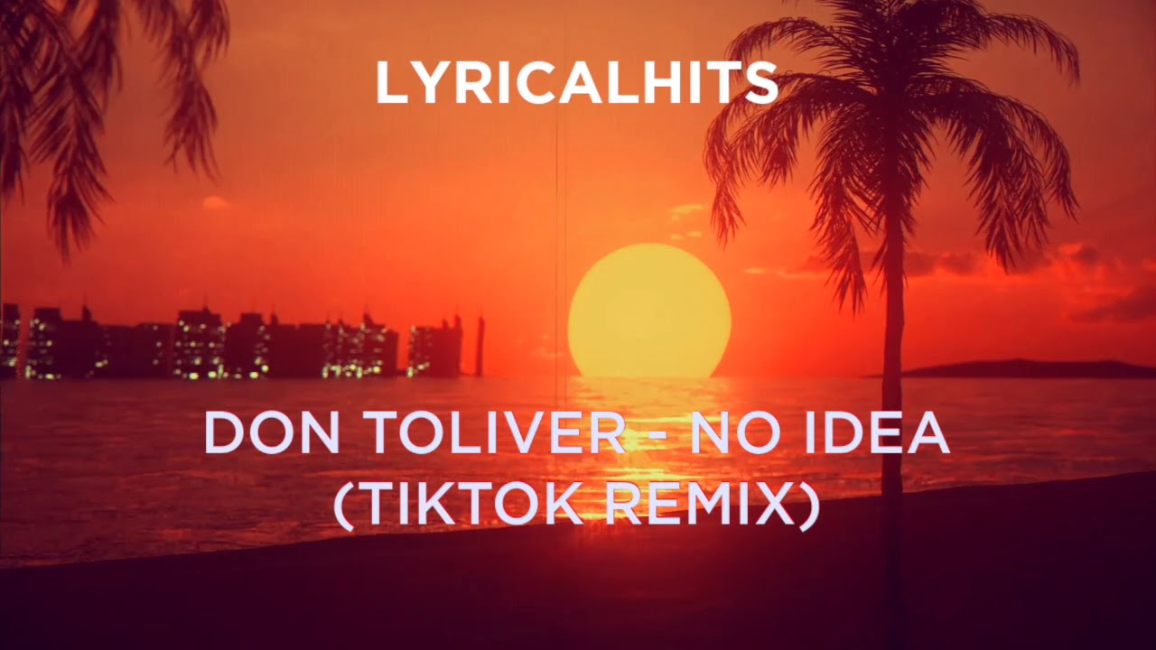 Don Toliver - No Idea (TikTok Remix) with 