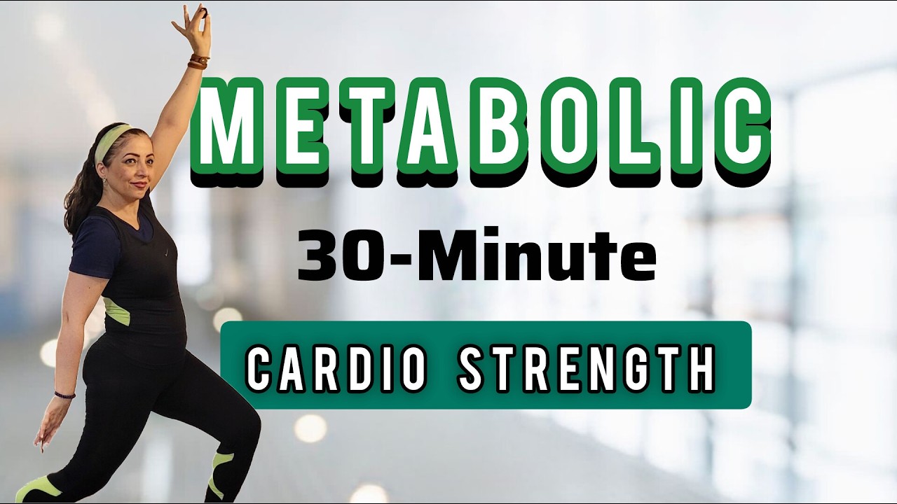 30-MIN FULL BODY METABOLIC WORKOUT | LIGHT DUMBBELLS + BODY WEIGHT | BURN FAT & BOOST ENERGY 🔥👍🫵