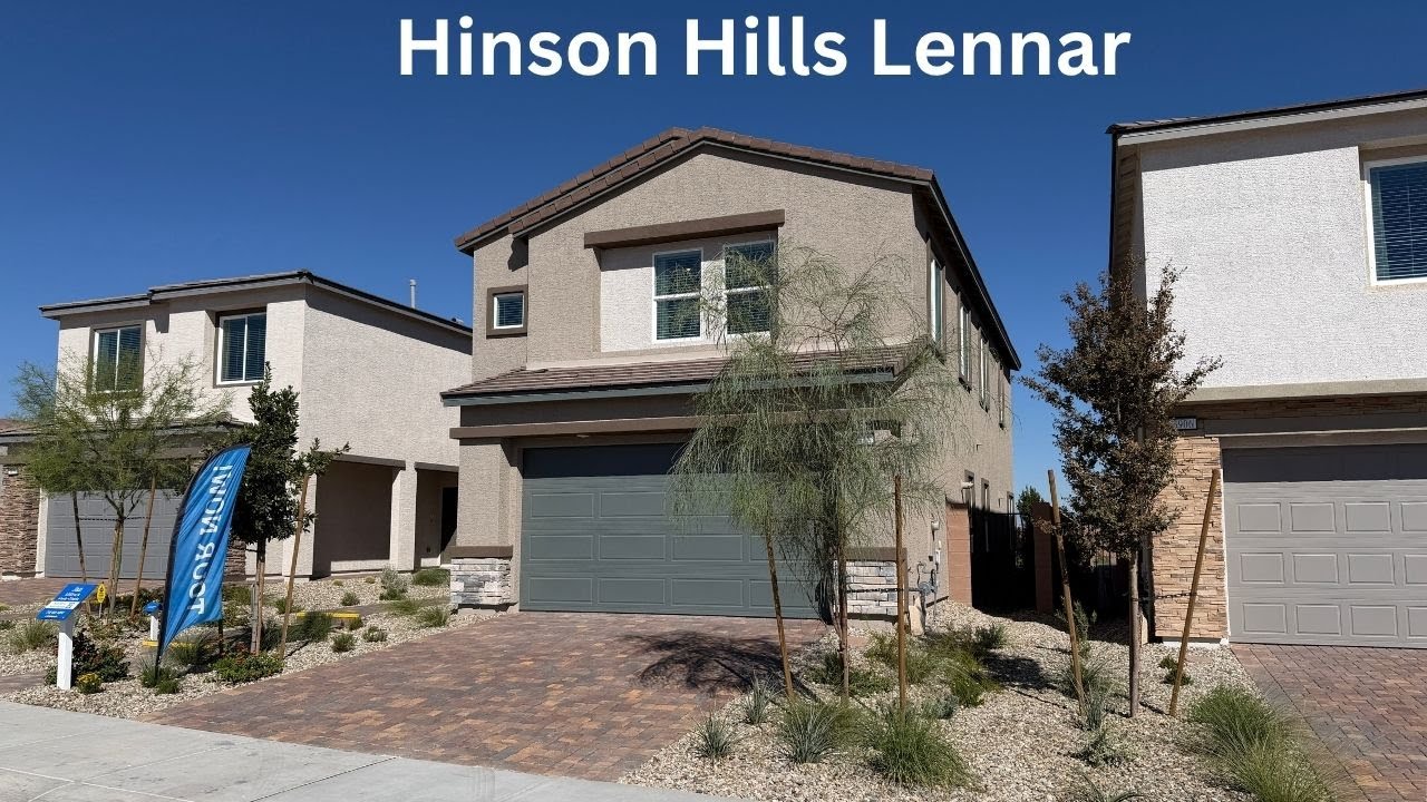 New Homes For Sale South Las Vegas | Jan Model $529k+ 2,255sf | Hinson Hills by Lennar