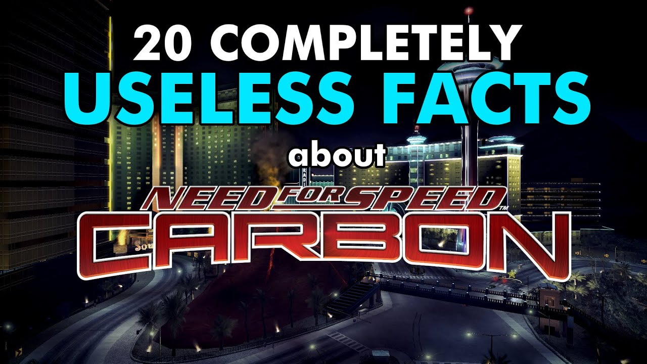 20 бесполезных фактов о NFS Carbon