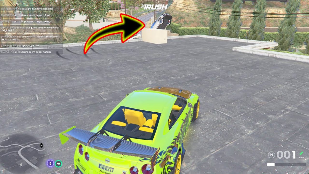 ZUMANS CRIOU UM PG MUITO DIFICIL DE FAZER ! SERVIDOR RUSH ! GTA RP ! GTA FIVEM ROLEPLAY
