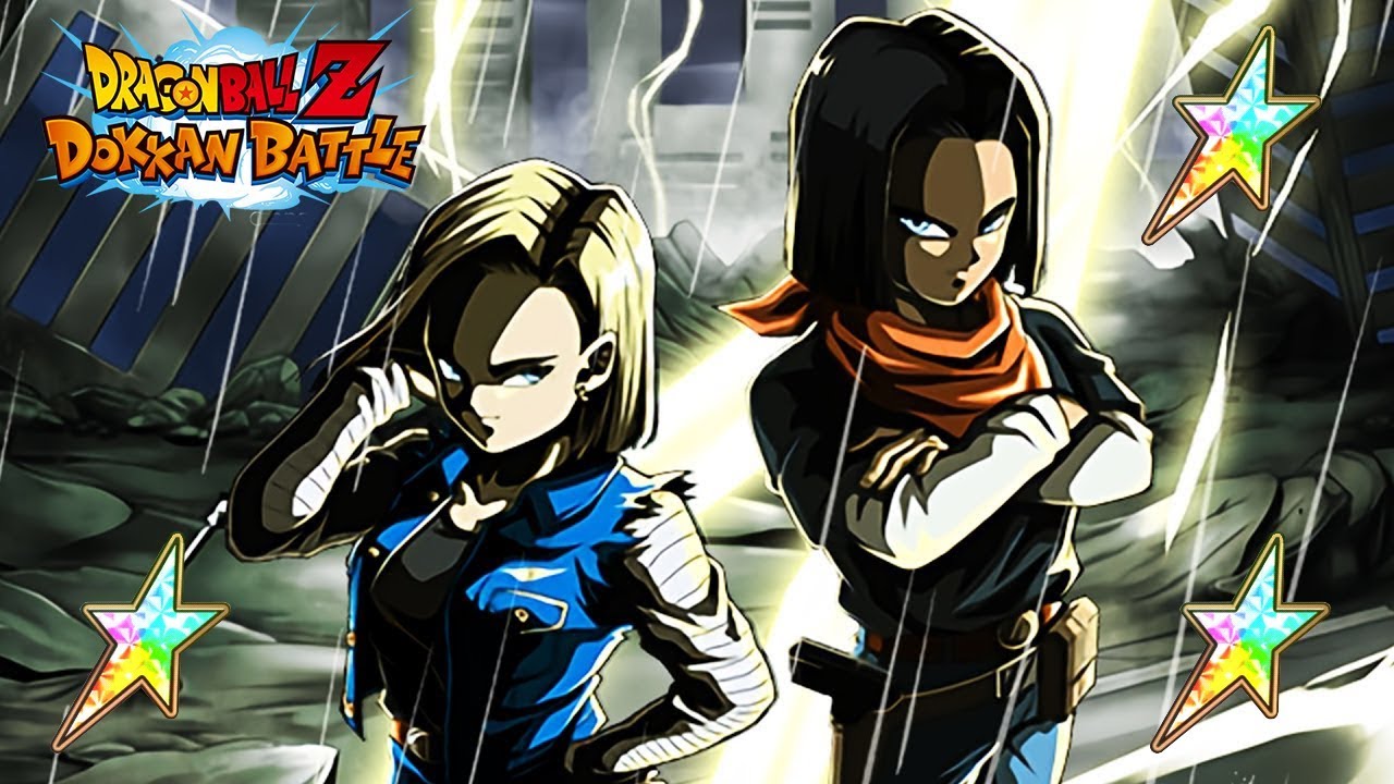 A GIANT MISTAKE? 100% RAINBOW STAR LR ANDROID 17 & 18 SHOWCASE! (DBZ: Dokkan Battle)