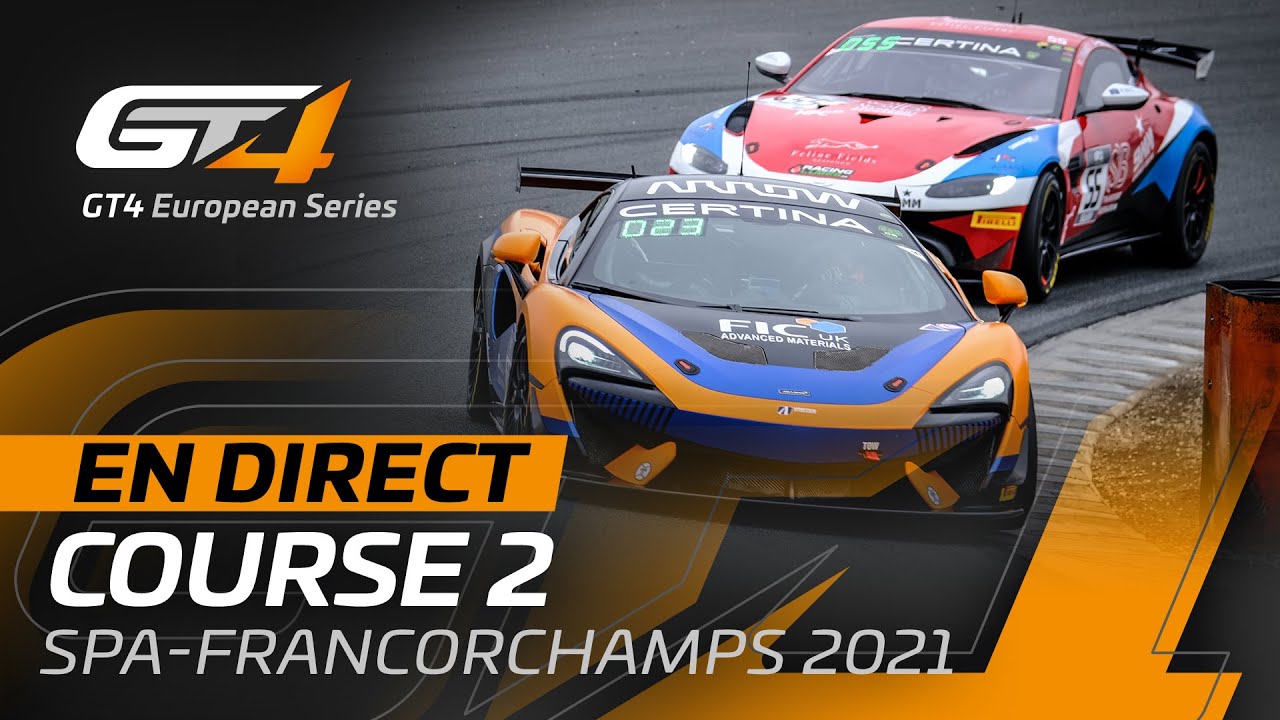 Race 2 - GT4 European Series - SPA FRANCORCHAMPS 2021 - French