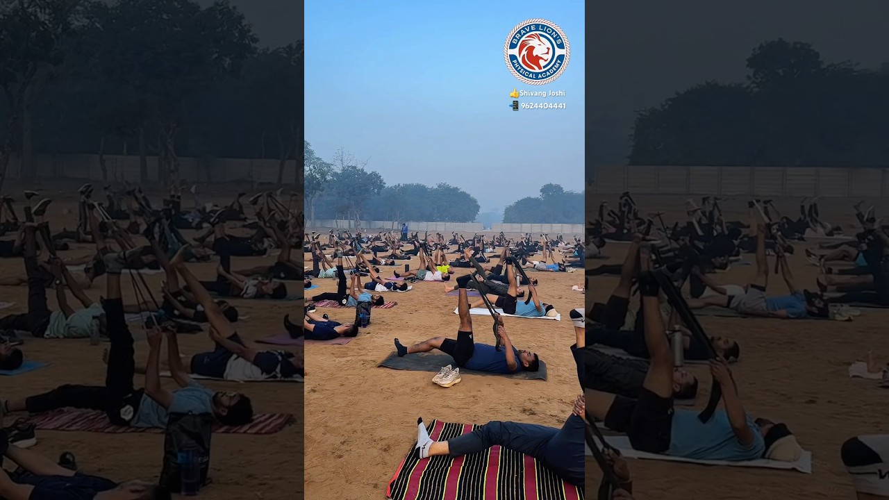 દોડતી વખતે શ્વાસ ચડવું | Running Breathing Problem | Brave Lions Physical Training Academy | Police