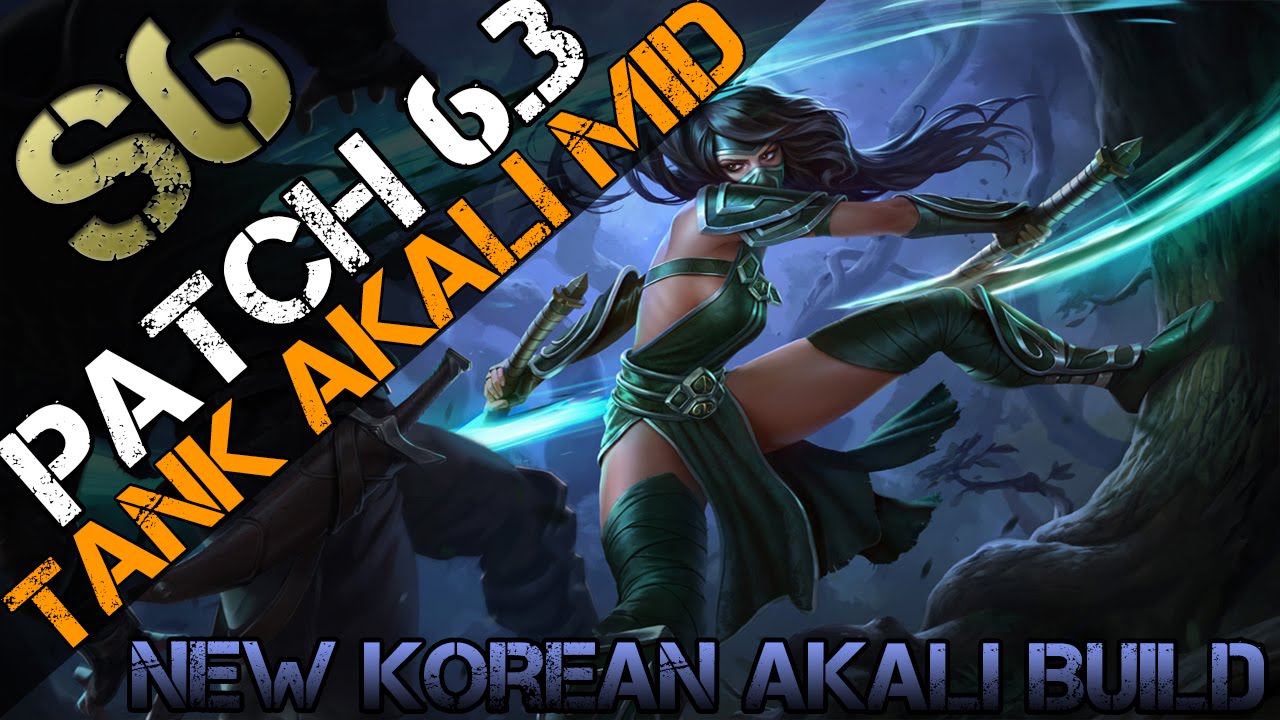 ► New Korean Akali Build! Patch 6.3 Tank Akali Midlane!  - Full Game Diamond Commentary