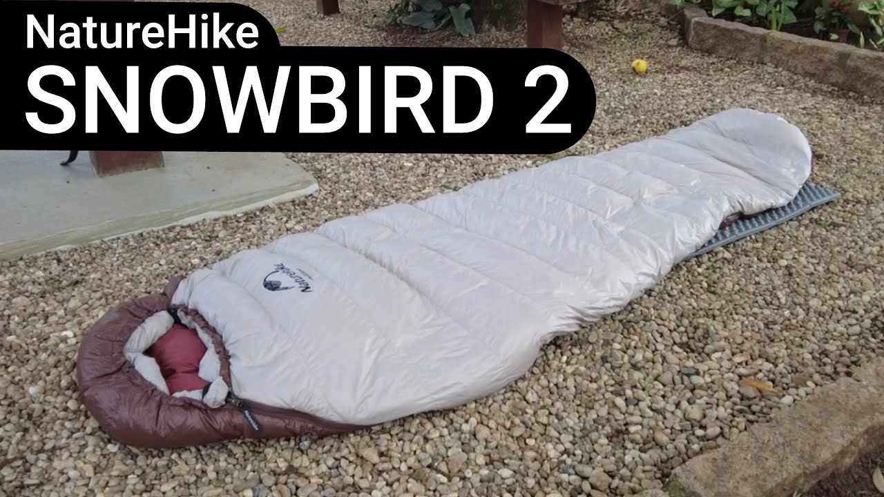 Saco de dormir NatureHike Snowbird 2 (review / análise)