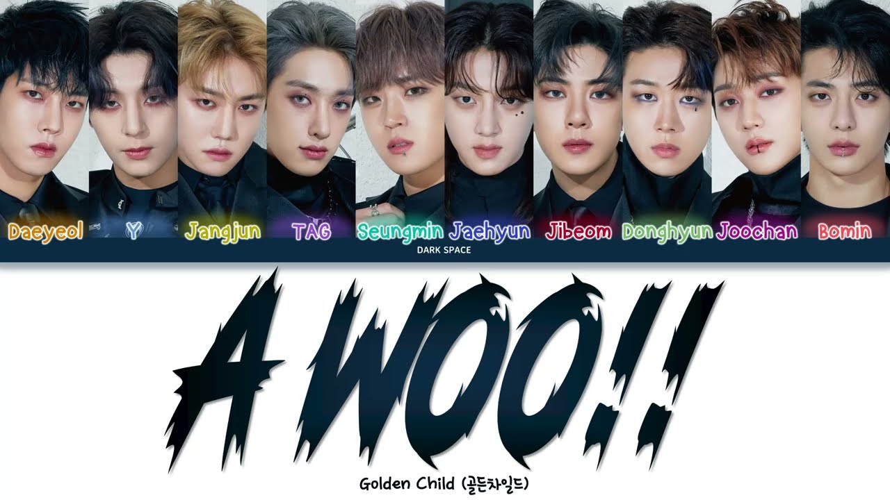Golden Child (골든차일드) - A WOO!! [Color Coded Lyrics Eng/Rom/Kan]