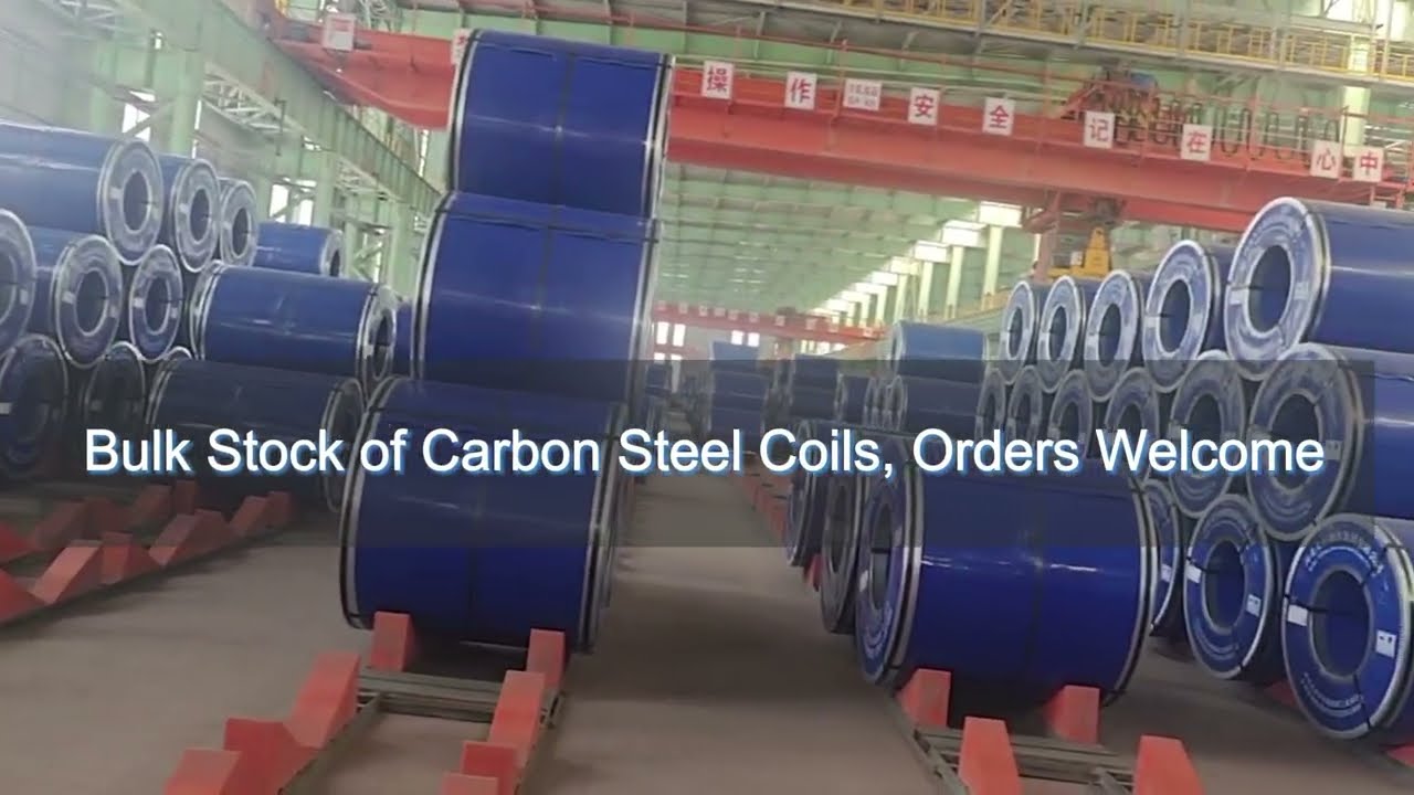 Bulk Stock of Carbon Steel Coils, Orders Welcome