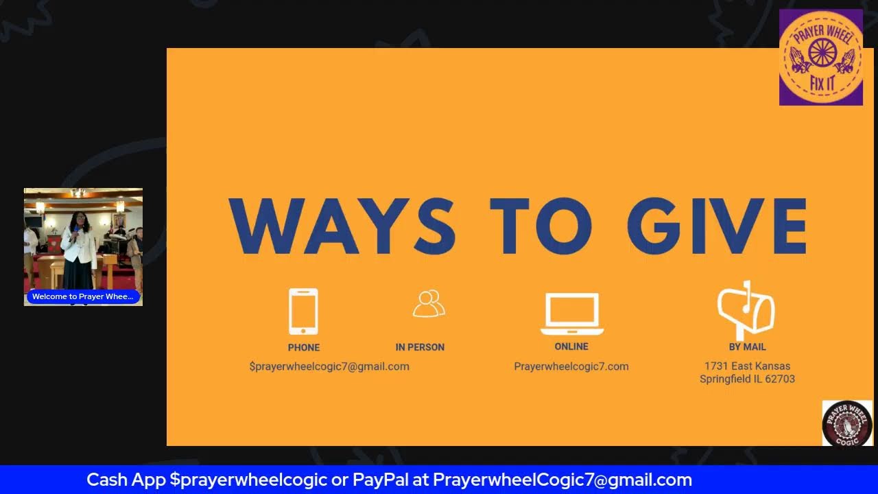Welcome to Prayer Wheel Church