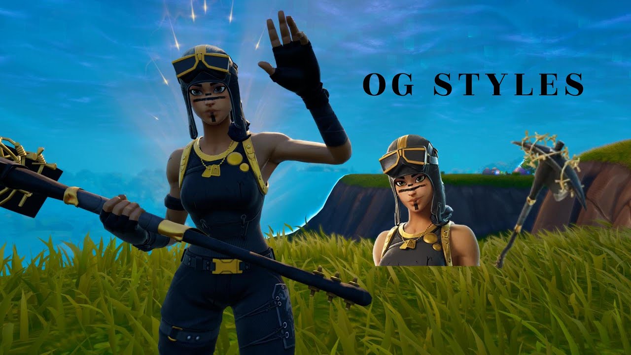 Fortnite | Black And Gold Renegade Raider And Raiders Revenge | Gameplay.