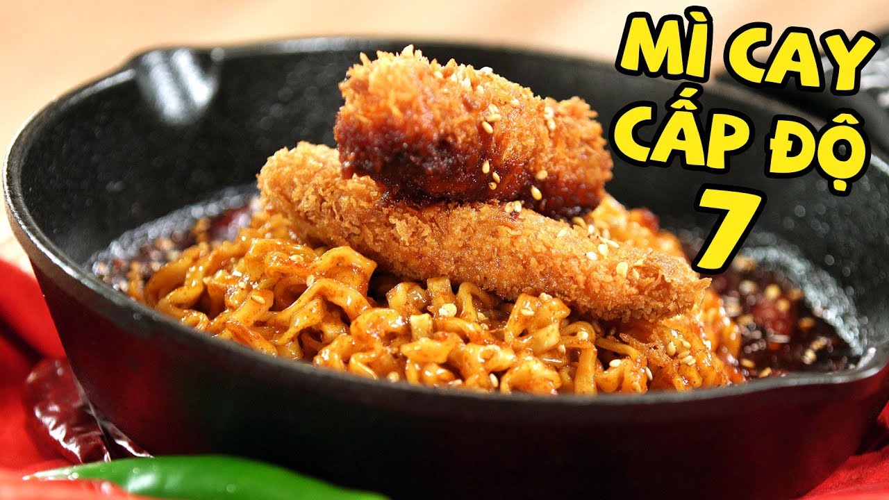 THỬ THÁCH MÌ CAY CẤP ĐỘ 7 (Oops Banana)