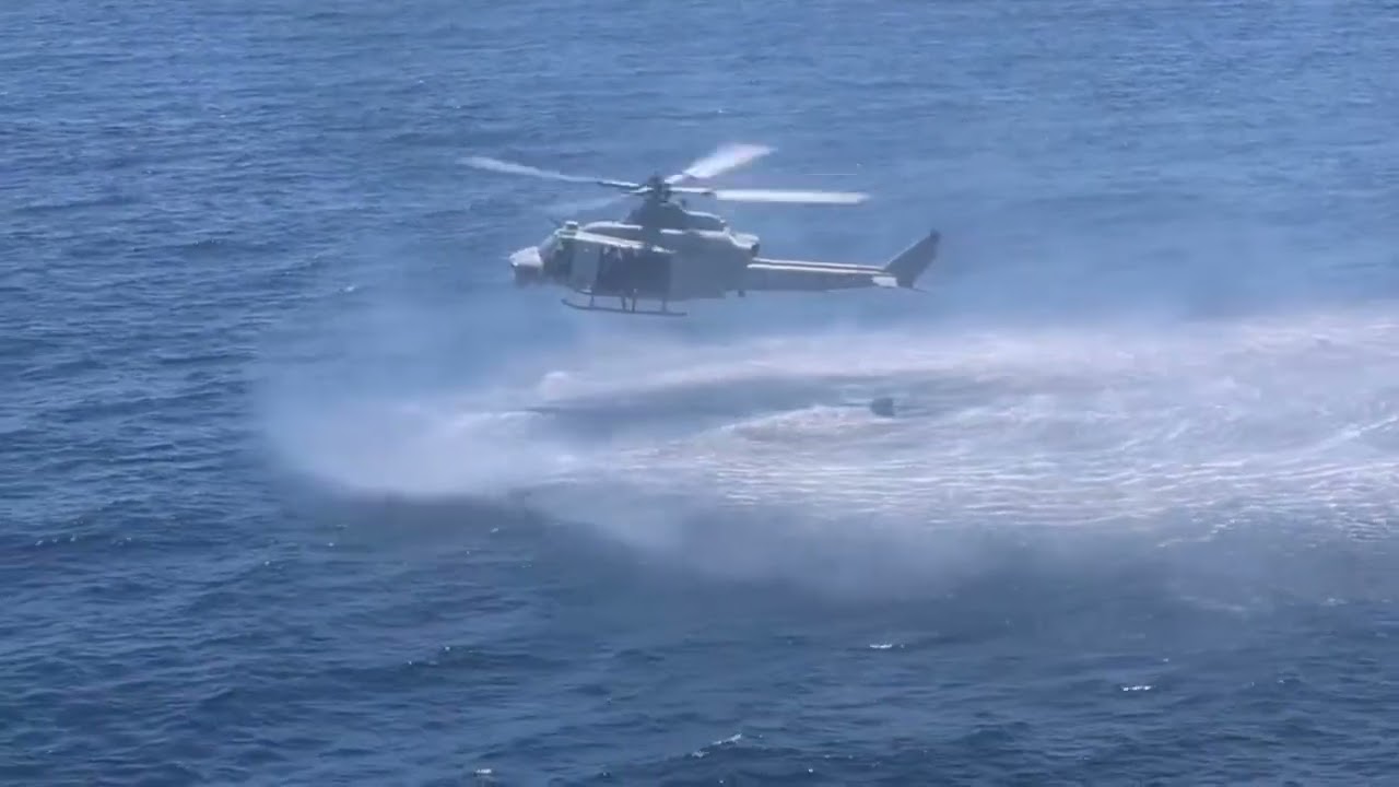 Marines HMLA-169 UH-1Y Venom conducted helocast training