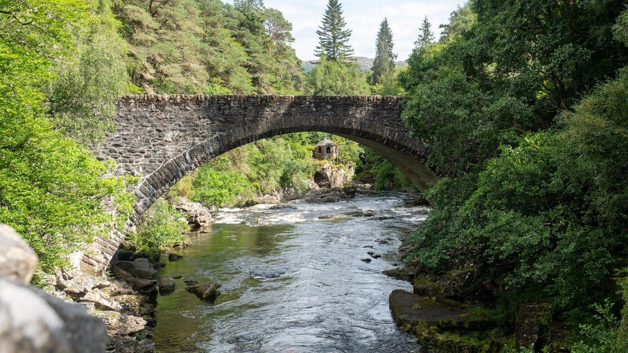 De oude brug tussen Fort Augustus en Inverness