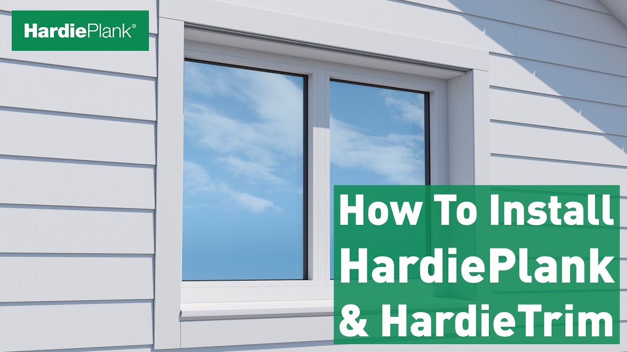 How To Install HardiePlank Cladding & HardieTrim