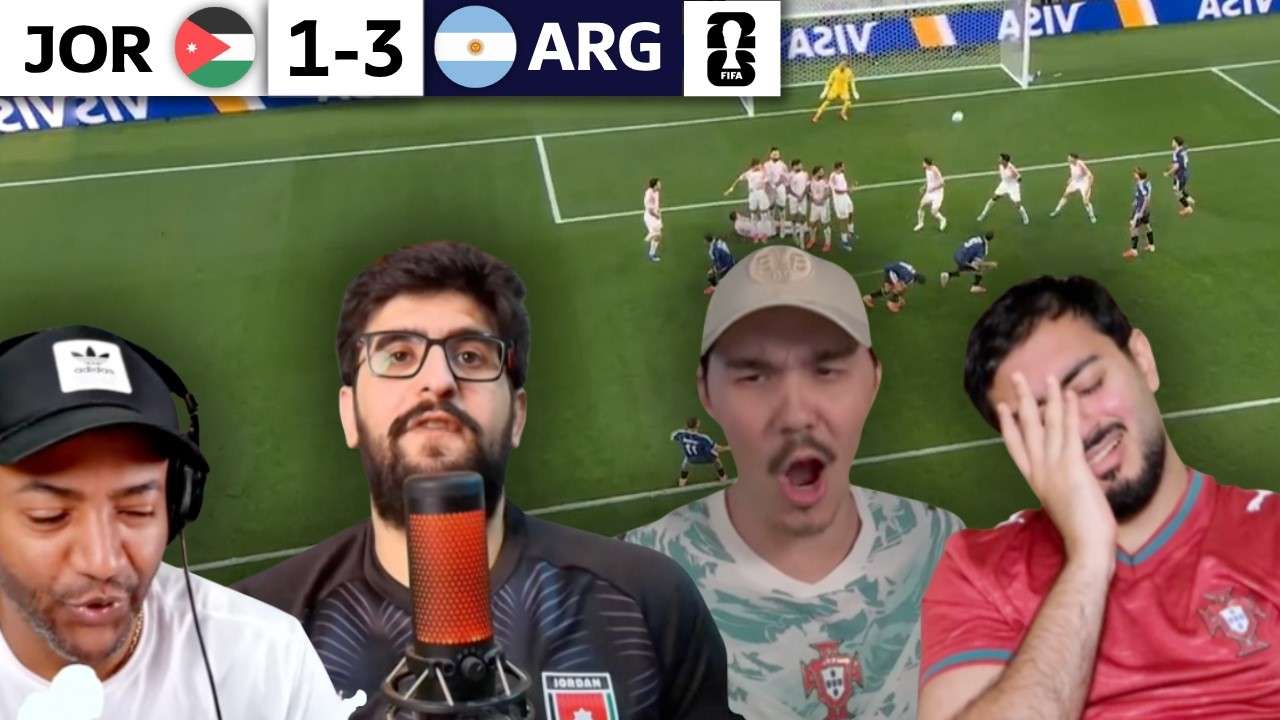 ARGENTINA HATERS MELTDOWN 😡 After 3-1 WIN vs JORDAN | MESSI SHUTS DOWN JORDAN! | REACTIONS