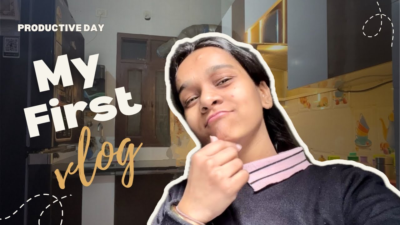 At least I Started! (0 views , 0 Followers  but 100% Hope ) My First Vlog 🥹