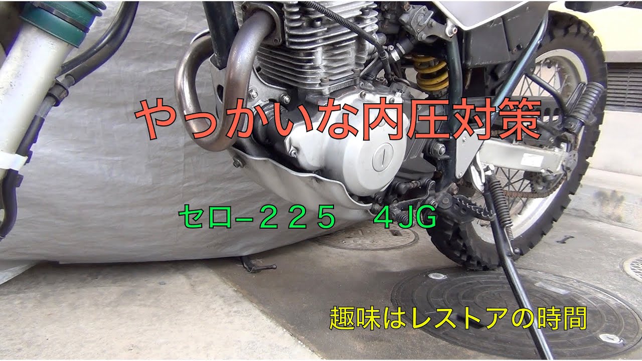 やっかいな内圧対策　セロ−２２５　４JG