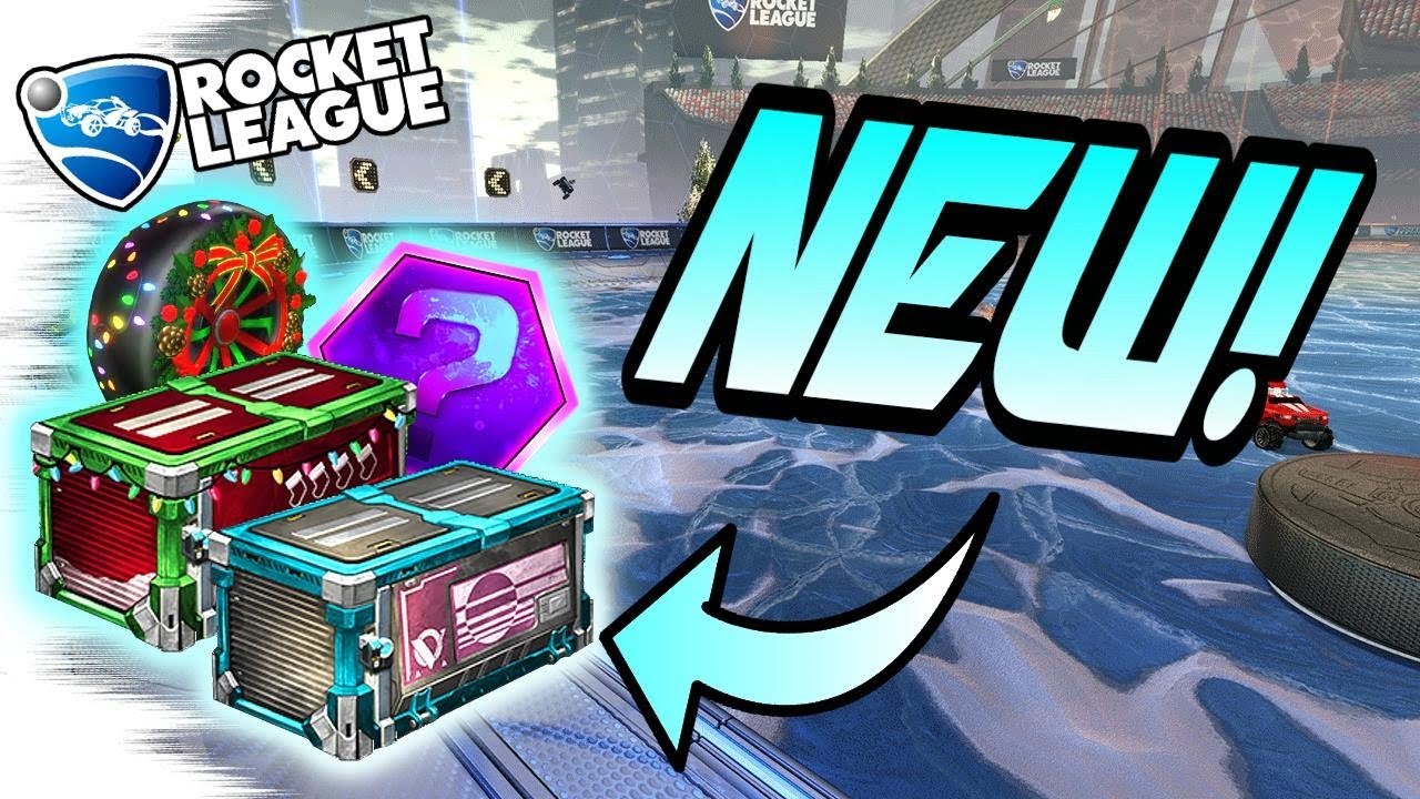 Rocket League Update: NEW CRATES LEAKED! + Items Inside - Update Crate/Christmas Crate (Opening)