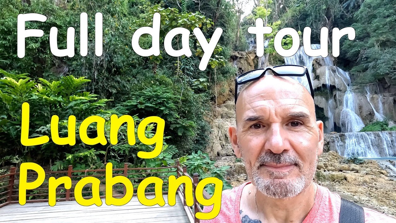 Mekong River Full day tour LAOS | Hmong Village | Kuang Si Falls | Tham Ting Cave
