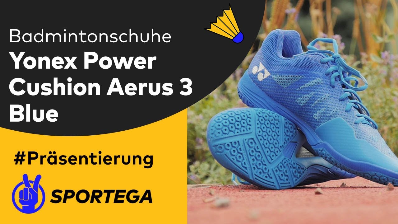 Herren Hallenschuhe Yonex Power Cushion Aerus 3 Blue