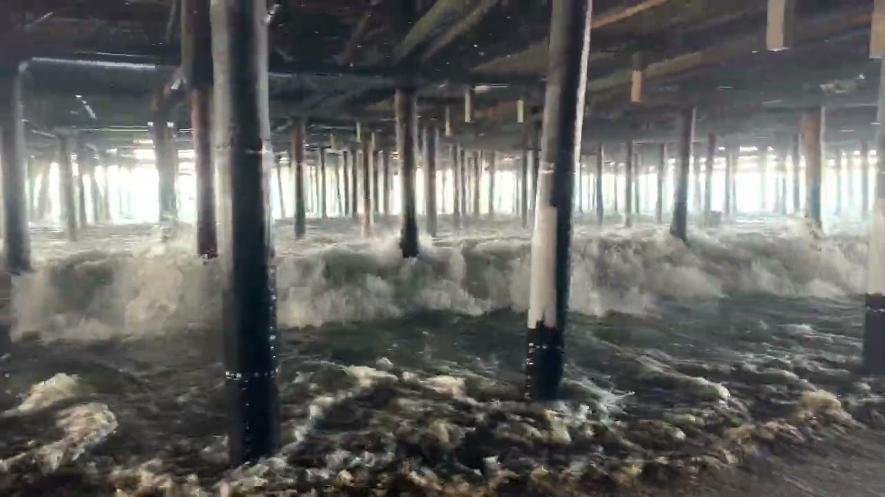 Under the pier - Saturday, January 27, 2024, 