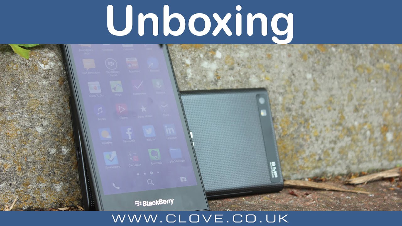 BlackBerry Leap Unboxing