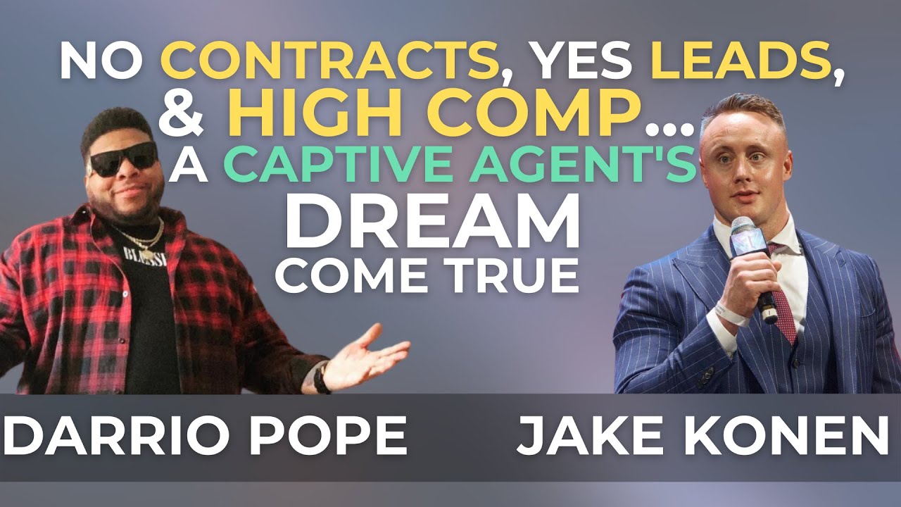 NO Contracts, YES Leads, & HIGH Comp...A Captive Agent's dream come true
