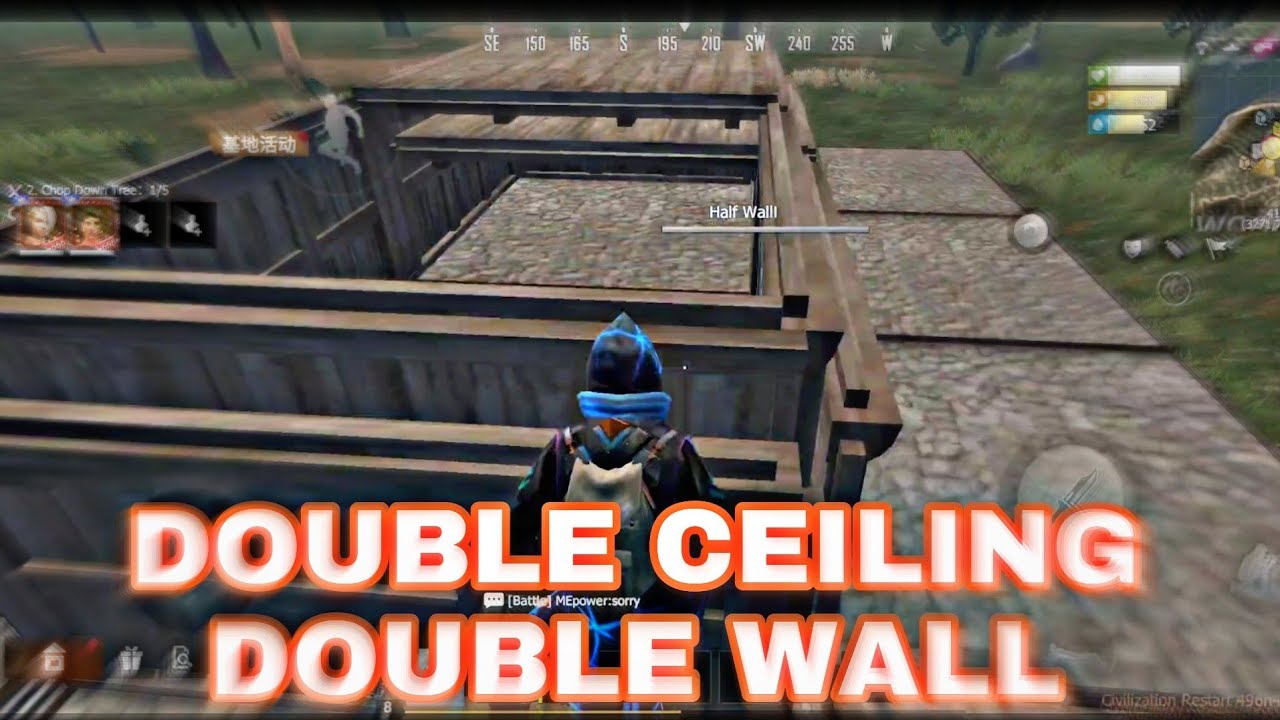Starter Duo/Solo Base (Double wall and Double ceiling) - Last Island of Survival