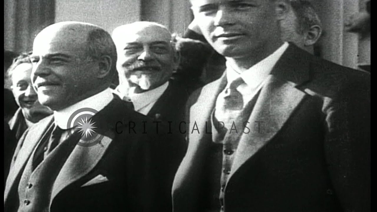 Highlights of Nicholas Longworth IV's life show him with Alice Lee Roosevelt,Char...HD Stock Footage