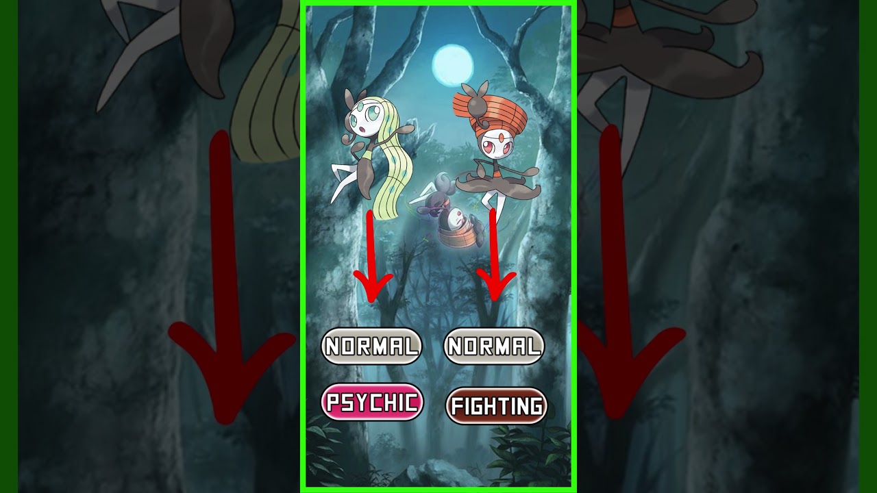 Curiosidades sobre a Meloetta #pok&eacute;mon #meloetta