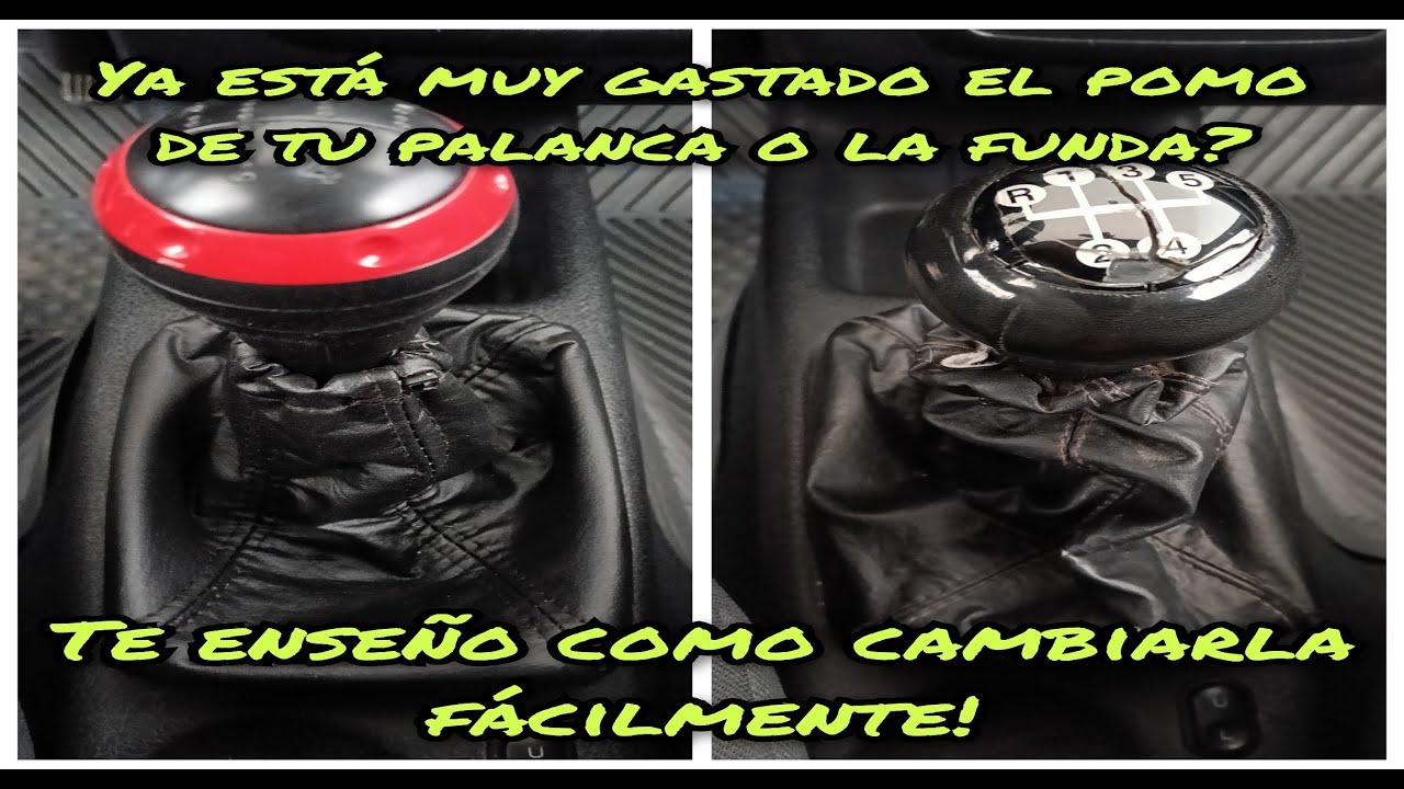 como cambiar de manera fácil el pomo e palanca de chevy.