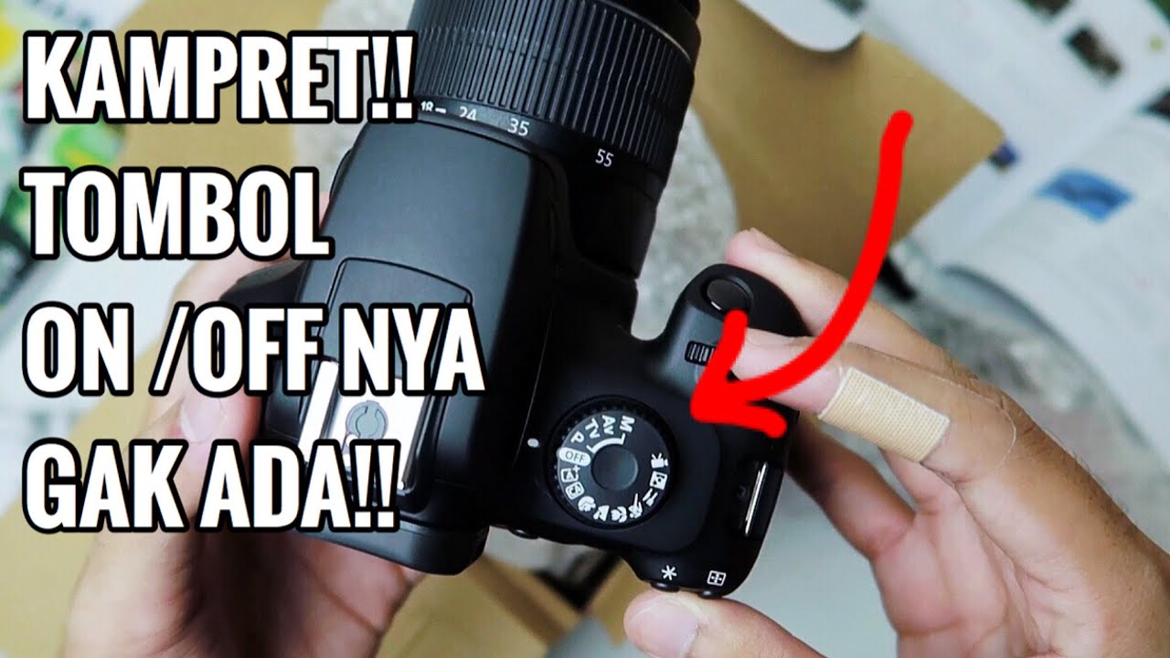 4-5 jutaan | Kamera Buat Pemula Banget | Unboxing Canon EOS 3000d/4000d