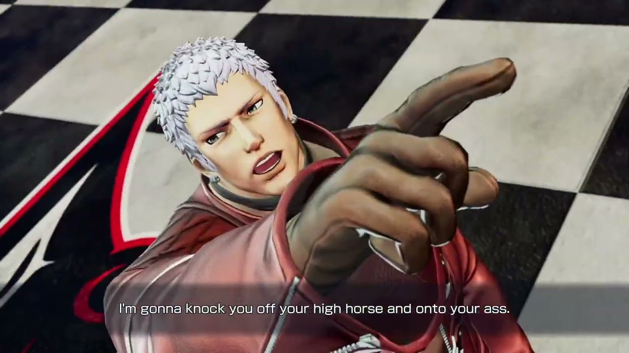 KOF XV - Special Intro - IORI YAGAMI VS YASHIRO NANAKASE