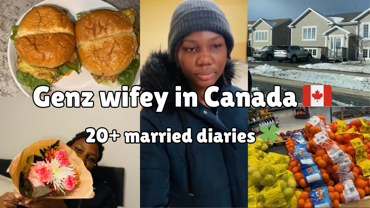 Видеоблог: первый рабочий день в Канаде 🇨🇦 | Муж путешествовал | Первый опыт снегопада | Покупки ...