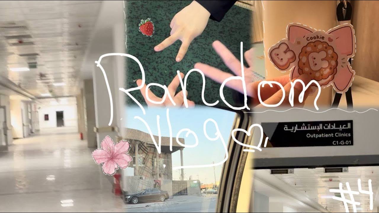  #VLOG4 ،RANDOM, SHOPPING AND LIBRAY📚⭐️ 