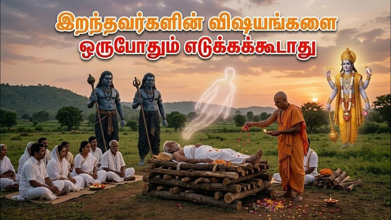 இறந்தவரின் 3 பொருட்கள்: கருட புராணத்தின் உண்மை விளக்கம் மற்றும் ஆன்மீக முன்னெச்சரிக்கை