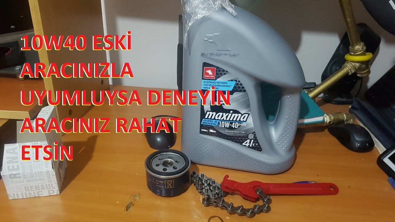 R9 broadway için 10W40 yağ aldım aracı rahatlatacak