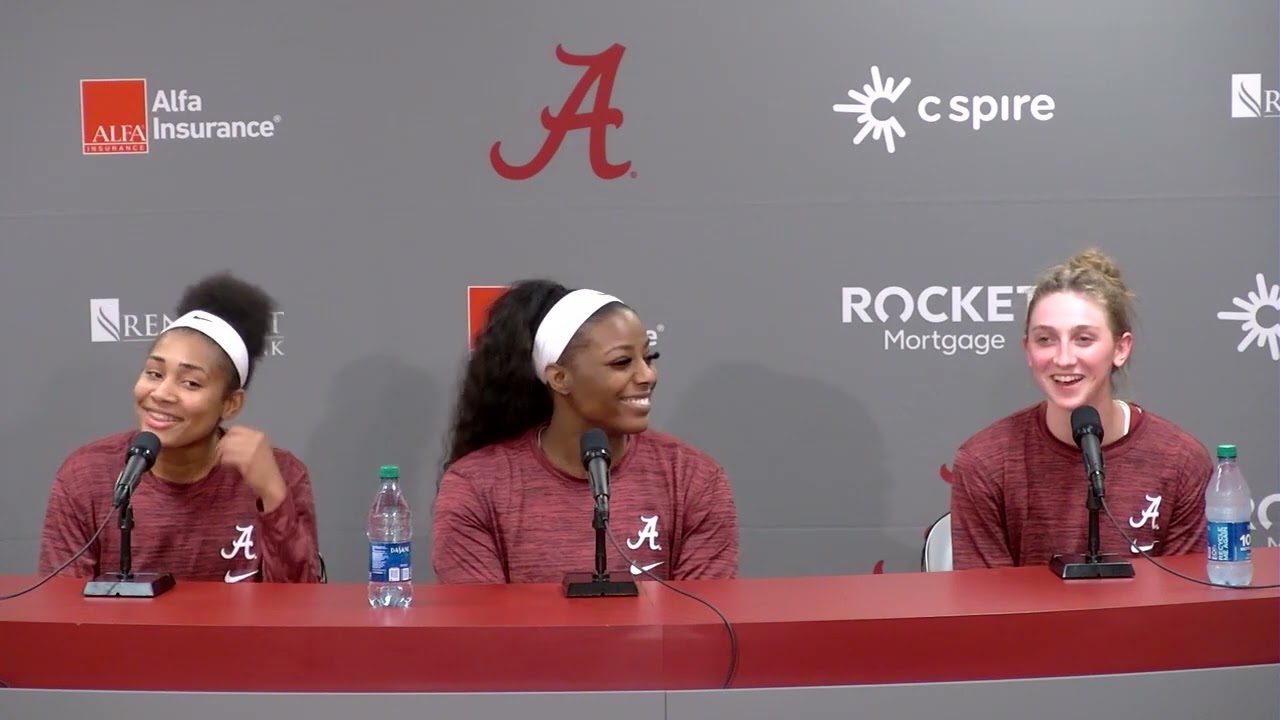 Alabama A&M Postgame: Brittany Davis, Jada Rice & Karly Weathers