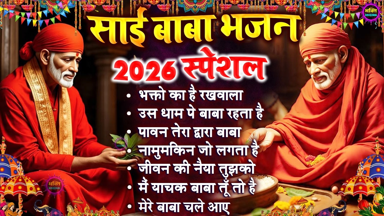 2026 Nonstop Bhajan Sai Ji : Popular Sai Baba Bhajan : Sai Baba Bhajan : Sai Baba 2026 New Songs